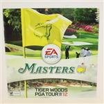 2012 Tiger Woods EA Sports Masters PGA Tour Advertising Sign