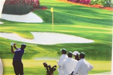 2012 Tiger Woods EA Sports 'Masters PGA Tour Advertising Sign
