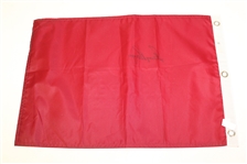Gary Player Signed 2015 US Open at Chambers Bay Red Screen Flag JSA ALOA