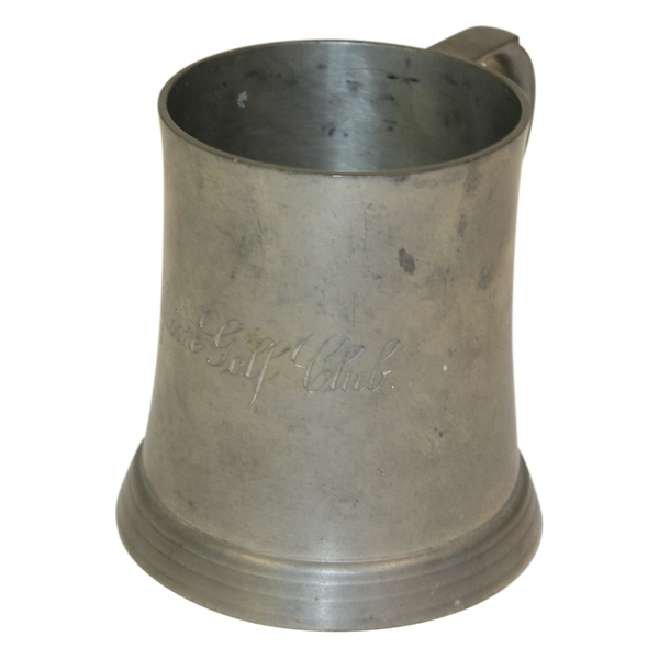 1898 Alpine Golf Club Reed & Barton Pewter Tankard - Roth Collection