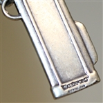 Waterford Sterling Silver Golf Bag & Club Keychain with Golf Man Keychain - Roth Collection