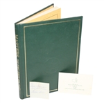 Masters - The First Forty One Years with Compliments Card and Personal Note from Furman Bisher