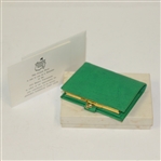 1973 Masters Tournament Member Gift - French Purse - Change Wallet