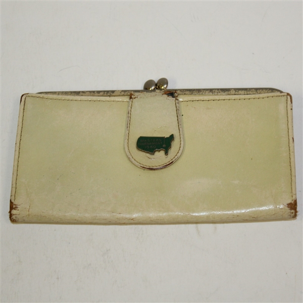 1960 Masters Tournament Member Gift - White Wallet 