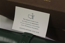 1979 Masters Tournament Member Gift - Garrard and CO LTD Masters Jewelry Bag