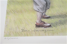 Gene Sarazen Signed Ltd Ed 611/1000 David Meo 'Double Eagle' Print JSA ALOA