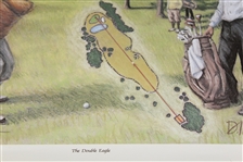 Gene Sarazen Signed Ltd Ed 611/1000 David Meo 'Double Eagle' Print JSA ALOA