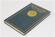 1902 'How to Play Golf' Book by H.J. Whigham