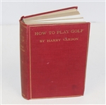 1912 How to Play Golf Book by Harry Vardon