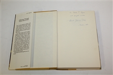 1985 'Following Through - Herbert Warren Wind on Golf' Signed by Wind JSA ALOA