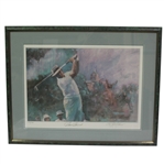 Sam Snead & Artist W. Spitzmiller Signed Print #255/700 - Framed JSA ALOA