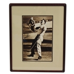 Arnold Palmer Signed Photo of 1960 US Open Win at Cherry Hills - Framed JSA ALOA