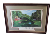 Sarazen, Snead, & Nelson Signed The Starters Ltd Ed Print #31/50 - Framed JSA ALOA