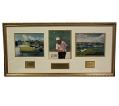 Ray Floyd Signed Doral Blue Monster Photo Display - Framed JSA ALOA