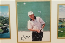 Ray Floyd Signed Doral 'Blue Monster' Photo Display - Framed JSA ALOA