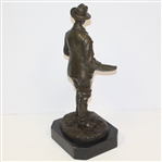 Golf Course Architect A.W. Tillinghast Bronze Statue by Ron Tunison