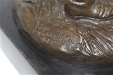 Golf Course Architect A.W. Tillinghast Bronze Statue by Ron Tunison