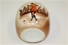 Large Milk Glass Tobacco Humidor Perceived to be by The Handel Co. - Circa 1910