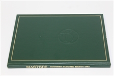 1982 Masters Tournament Annual Signed by Craig Stadler JSA ALOA