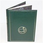 1987 Masters Tournament Annual Signed by Larry Mize JSA ALOA