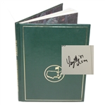 1987 Masters Tournament Annual Signed by Larry Mize JSA ALOA