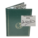 1991 Masters Tournament Annual Signed by Ian Woosnam JSA ALOA