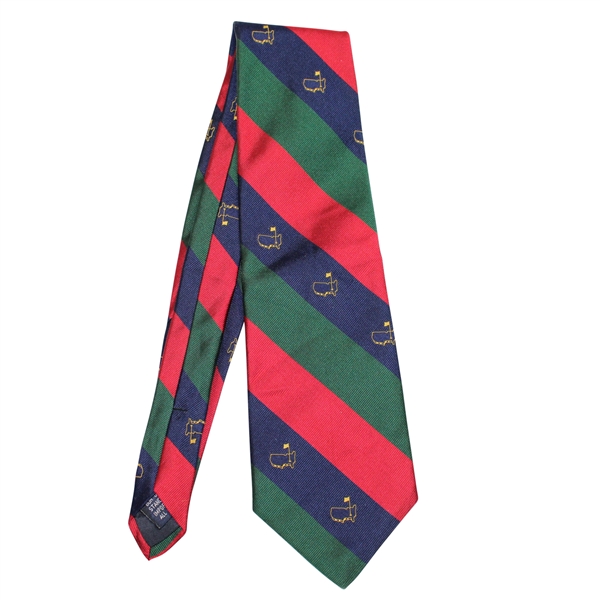 Classic Augusta National Golf Club Member Tri-Color Neck Tie