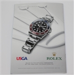 John Rahm Signed 2015 US Amateur at Olympia Fields Program