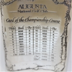 Augusta National Golf Club Pewter Golf Flask - with Funnel - Excellent Condition