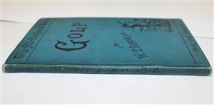 1892 'Golf' By W. T. Linskill - The All-England Series - Roth Collection