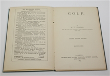 1892 'Golf' By W. T. Linskill - The All-England Series - Roth Collection