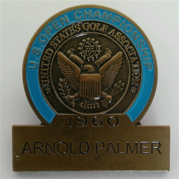 2017 US Open Arnold Palmer 1960 Commemorative Contestant Badge - Limited!