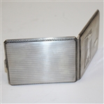 Napier Sterling Silver Golf Themed Cigarette Case - Roth Collection