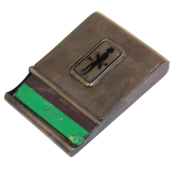 Sterling Silver Golf Themed Matchbook Holder - J. D. K. - Roth Collection