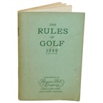 The Rules of Golf 1949 Edition