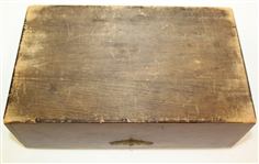 Vintage Wooden Golf Box