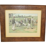 Driving by A. B. Frost - Framed