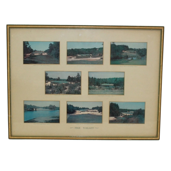 Pine Valley Photo Display - 8 Pictures - Framed
