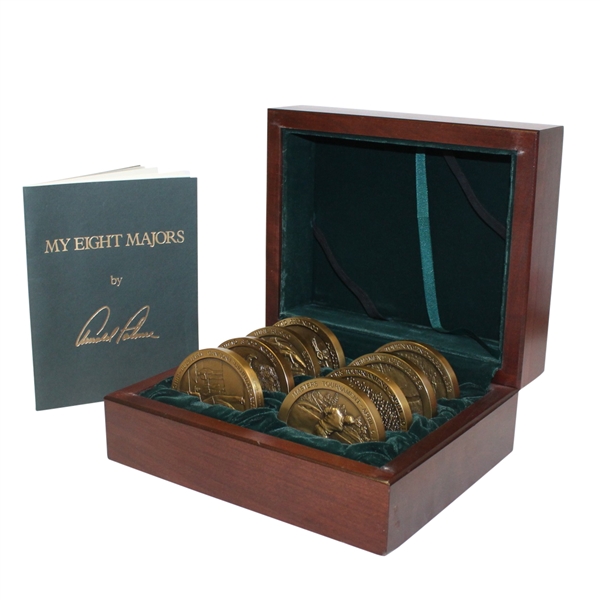 Arnold Palmers Eight Major Victories - Limited Edition #155/240 Coaster Medallion Set