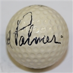 Arnold Palmer Signed Vintage Personal Logo Balata Golf Ball JSA ALOA