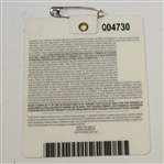 2015 Masters Tournament Series Badge #Q04730 - Jordan Spieth Win