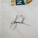Tiger Woods Signed 2008 US Open at Torrey Pines Embroidered Flag - JSA ALOA