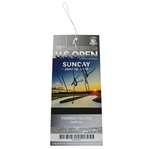 Dustin Johnson Signed 2016 US Open Sunday Ticket - JSA ALOA