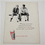 1952 US Open Championship at Northwood Club Program - Julius Boros Winner