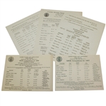 1956-1958 USGA "Golf House" Competitions Letters - Seldom Seen