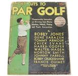 1931 Short Cuts to Par Golf by Bobby Jones, Gene Sarazen, & Others - Roth Collection