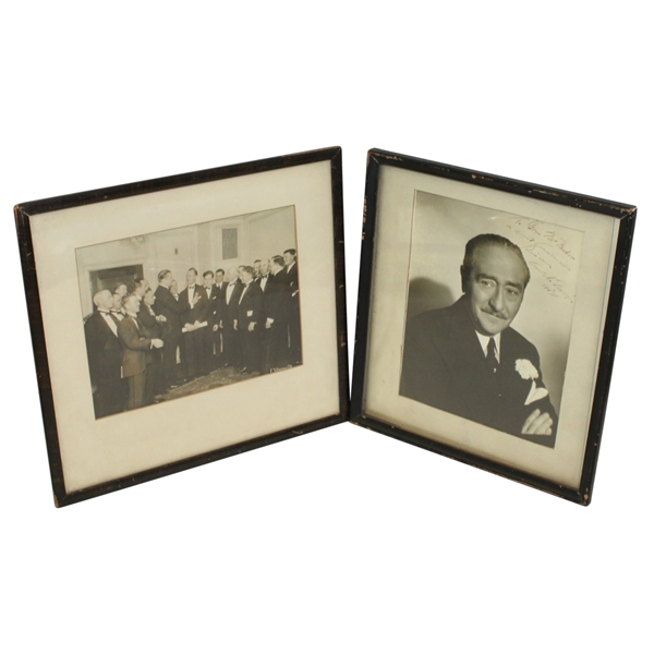 Two 1940s Formal Photos - Presentation Personalized - McMahon Collection