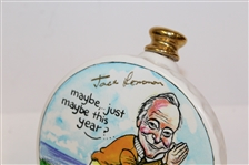 Jack Lemmon Signed 1999 AT&T Pebble Beach Pro-Am Commemorative Decanter JSA ALOA - Barrett Collection