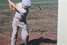 Ben Hogan Signed Color 11x14 Photo - Framed JSA ALOA - Barrett Collection