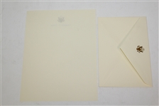 Part of Gerald R. Ford Letterhead & Envelope with Presidential Seal - Barrett Collection